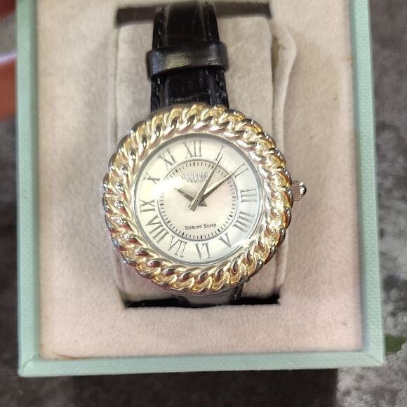 Silver and Gold Women's Watch - Picture 1 of 3